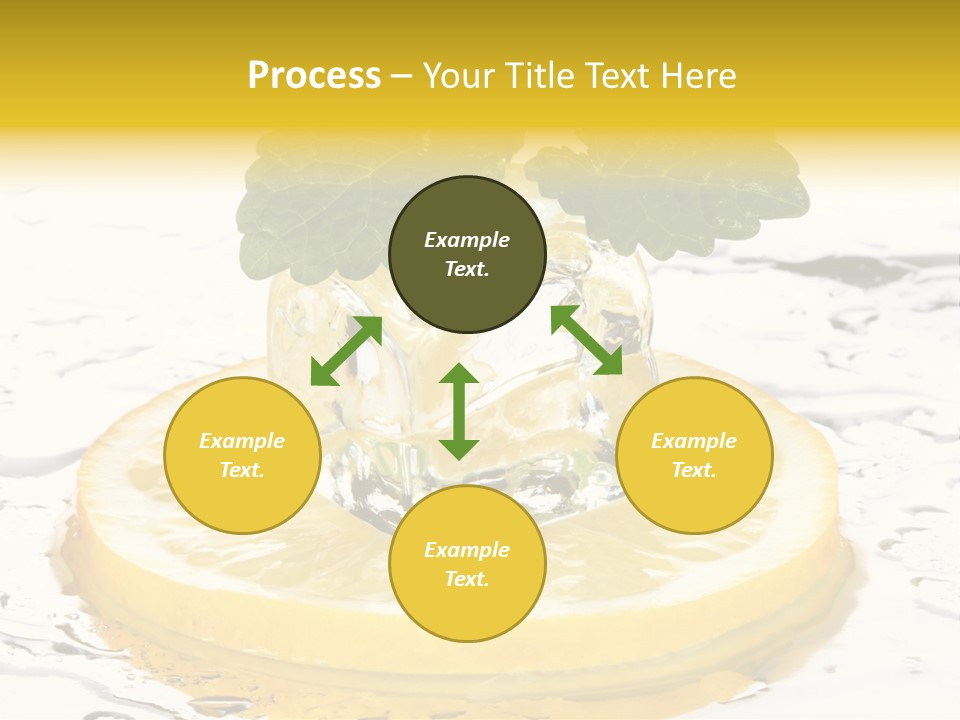 Citrus Cold Tropical PowerPoint Template