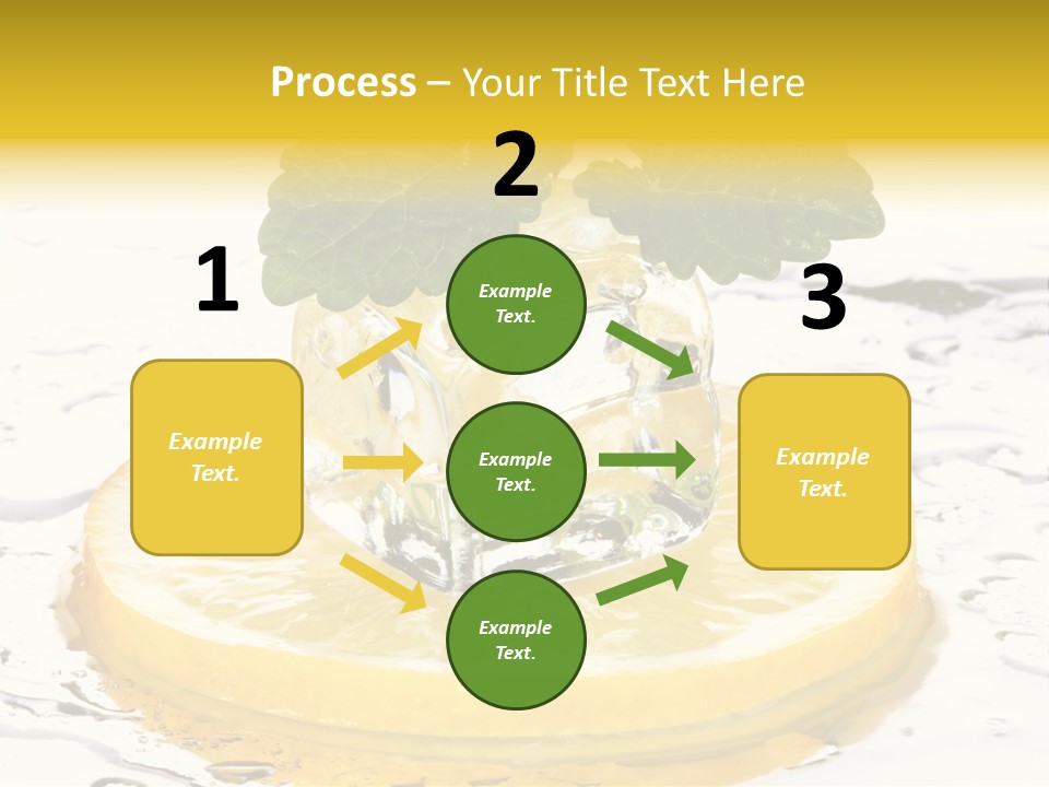 Citrus Cold Tropical PowerPoint Template