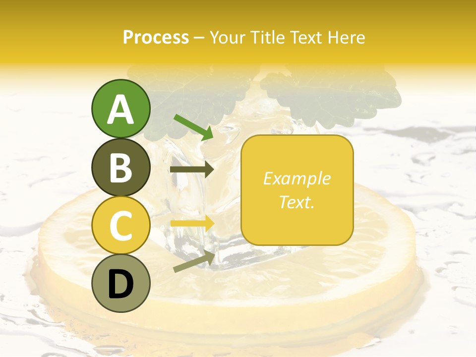 Citrus Cold Tropical PowerPoint Template