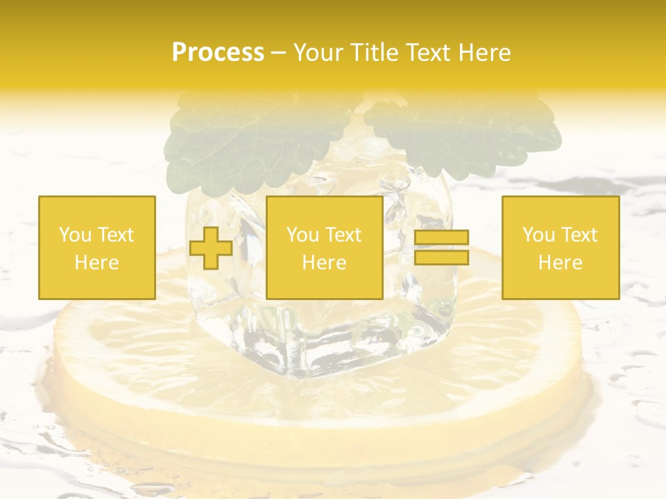 Citrus Cold Tropical PowerPoint Template