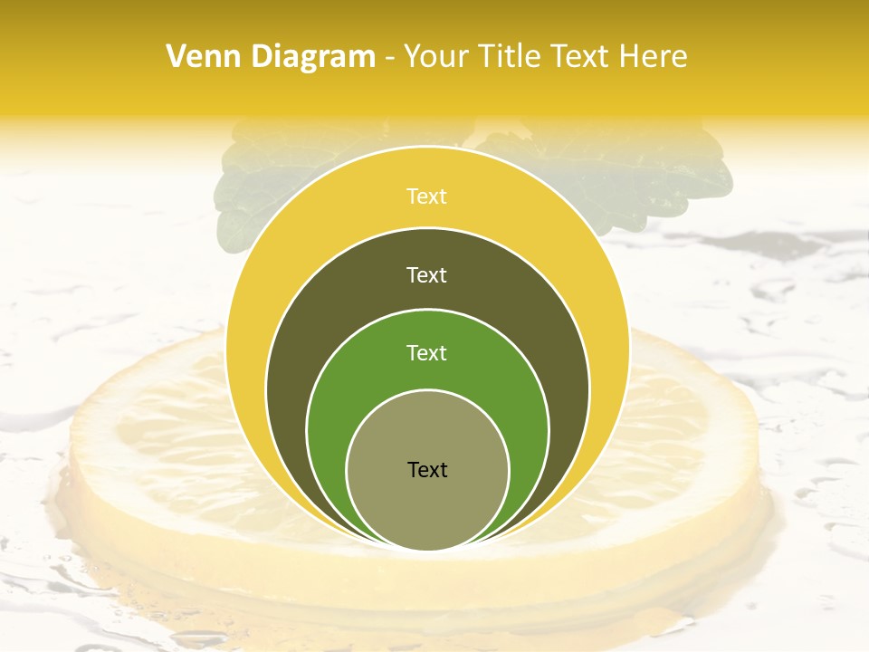 Citrus Cold Tropical PowerPoint Template