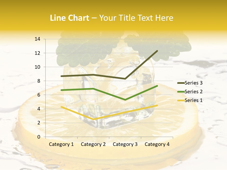 Citrus Cold Tropical PowerPoint Template