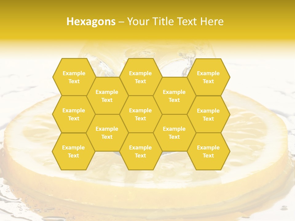 Leaf Drops Ingredient PowerPoint Template