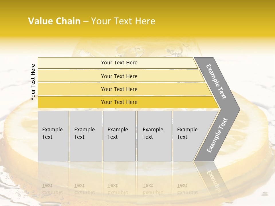 Leaf Drops Ingredient PowerPoint Template