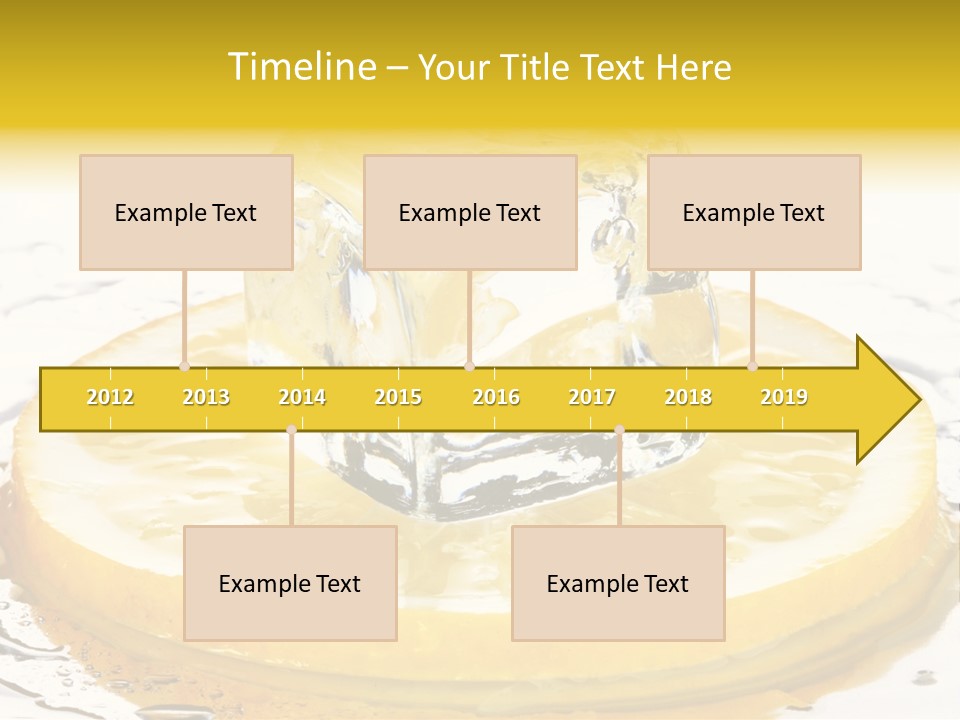 Leaf Drops Ingredient PowerPoint Template