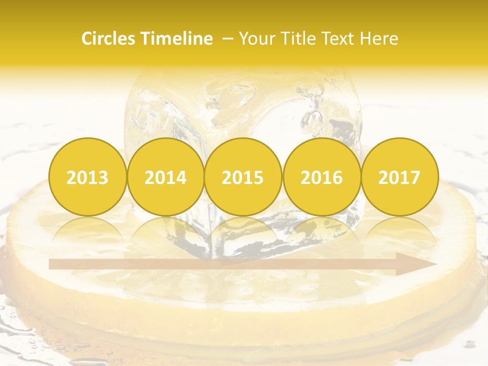 Leaf Drops Ingredient PowerPoint Template