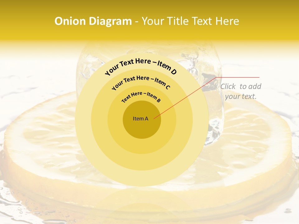 Leaf Drops Ingredient PowerPoint Template