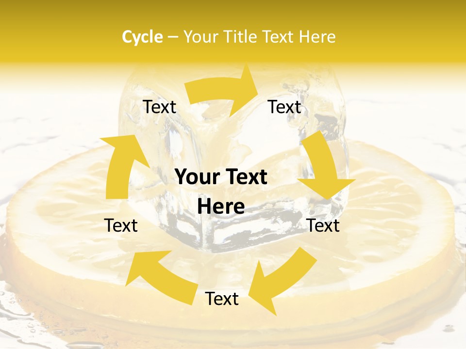 Leaf Drops Ingredient PowerPoint Template
