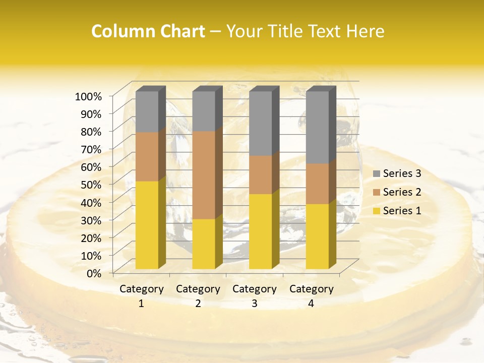 Leaf Drops Ingredient PowerPoint Template