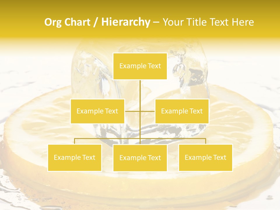 Leaf Drops Ingredient PowerPoint Template