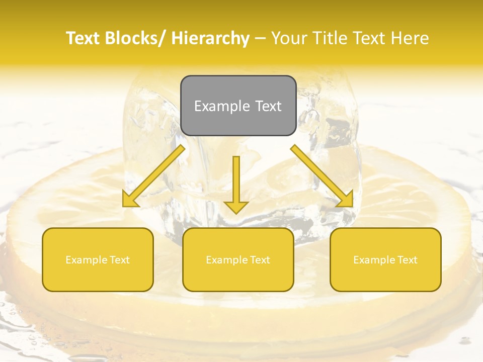 Leaf Drops Ingredient PowerPoint Template