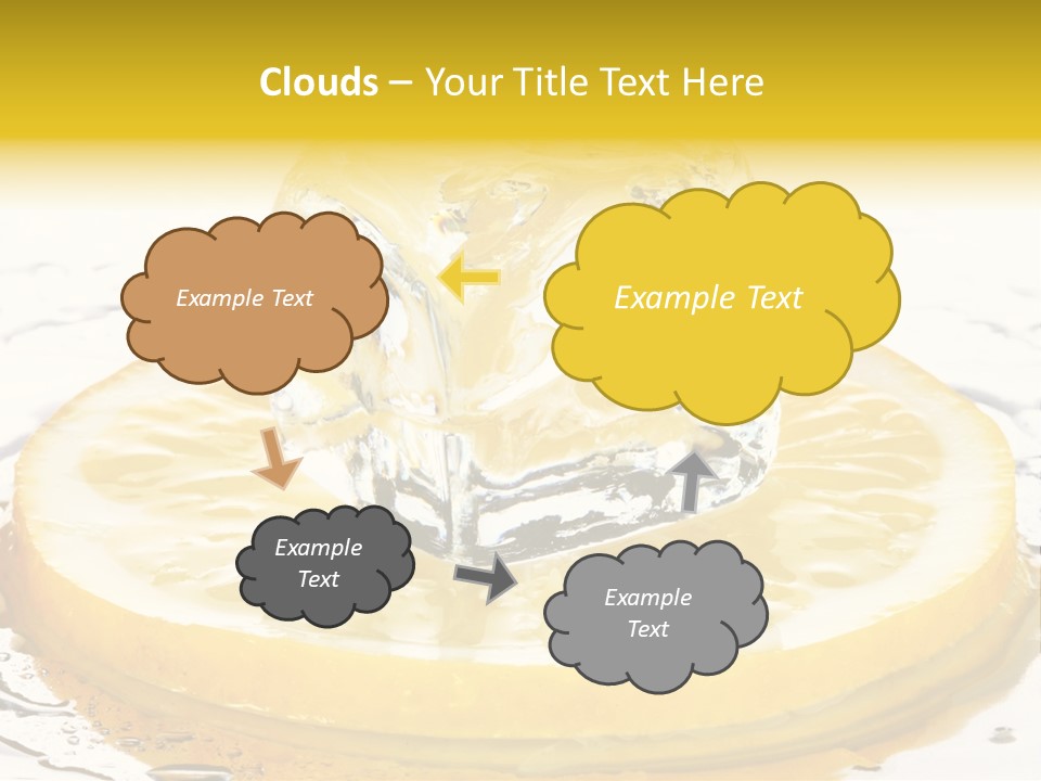 Leaf Drops Ingredient PowerPoint Template