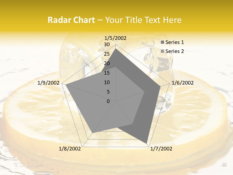 Leaf Drops Ingredient PowerPoint Template