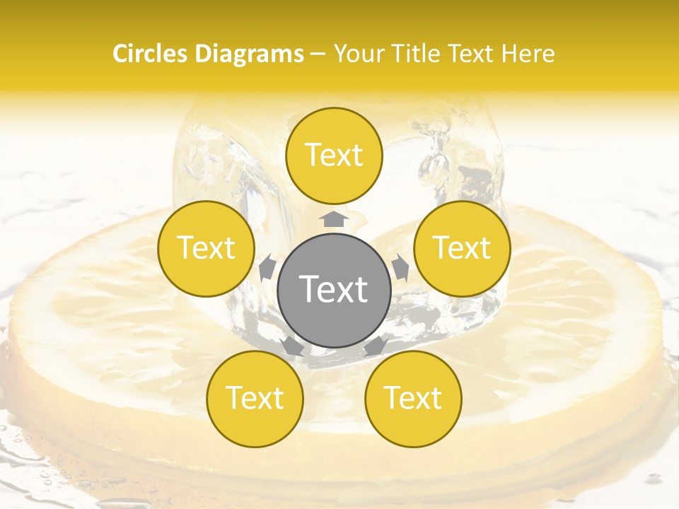 Leaf Drops Ingredient PowerPoint Template