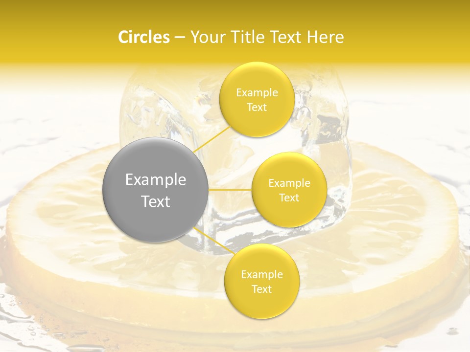 Leaf Drops Ingredient PowerPoint Template