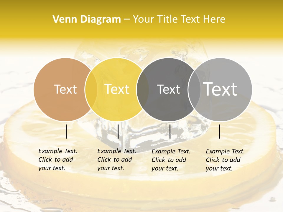 Leaf Drops Ingredient PowerPoint Template