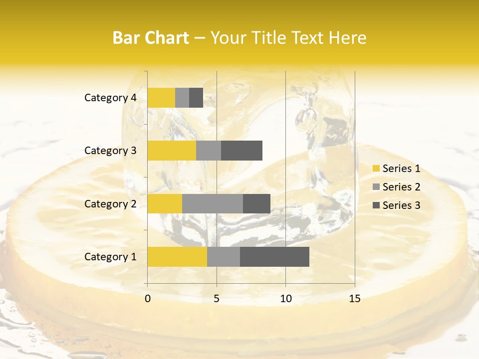 Leaf Drops Ingredient PowerPoint Template