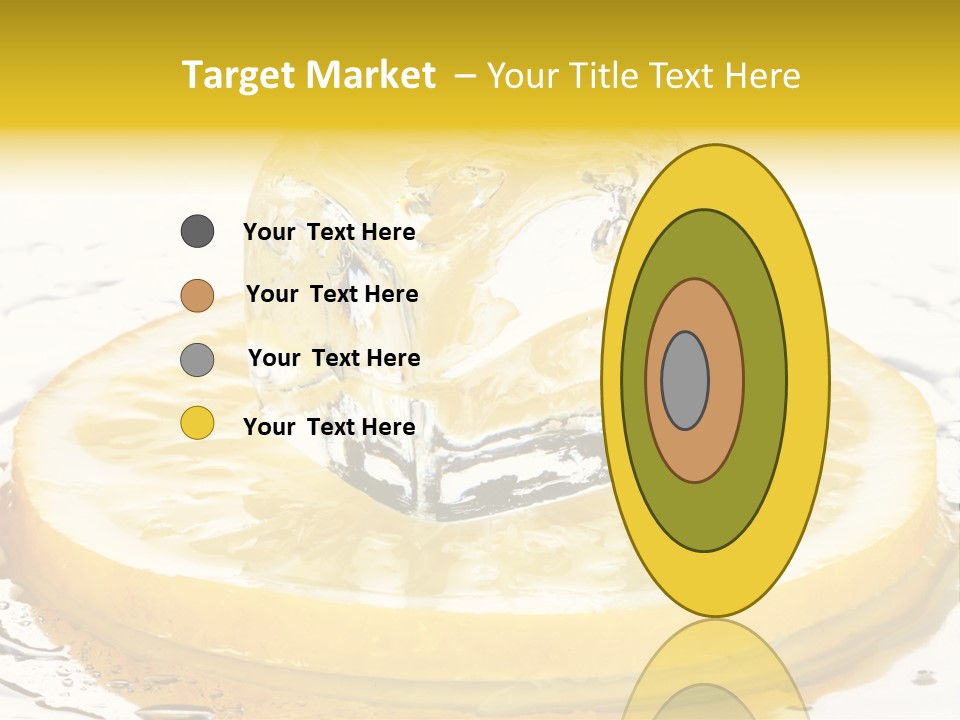 Leaf Drops Ingredient PowerPoint Template