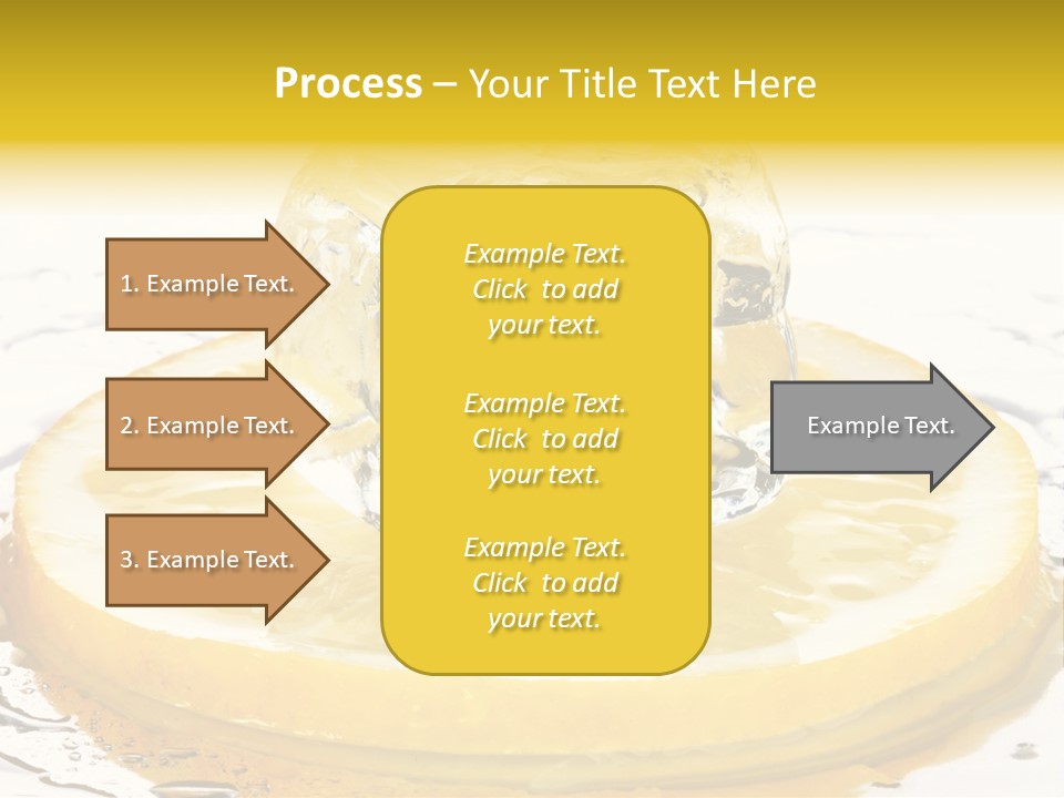 Leaf Drops Ingredient PowerPoint Template
