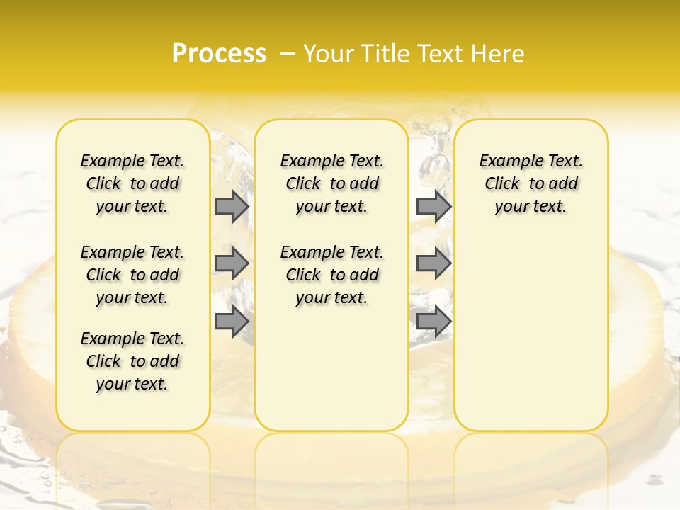Leaf Drops Ingredient PowerPoint Template