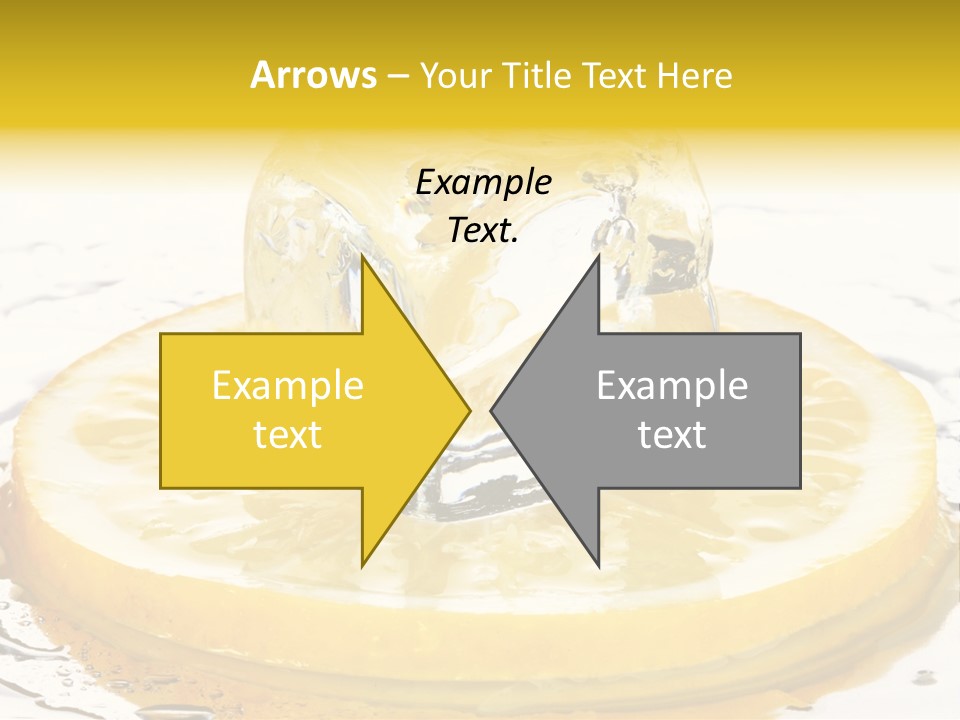 Leaf Drops Ingredient PowerPoint Template