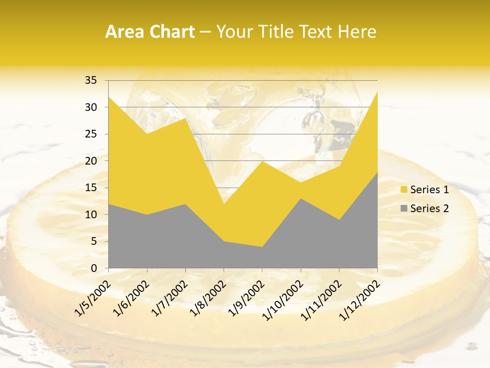 Leaf Drops Ingredient PowerPoint Template