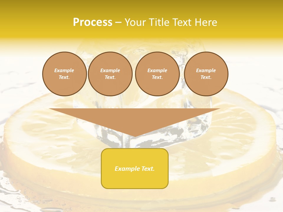 Leaf Drops Ingredient PowerPoint Template