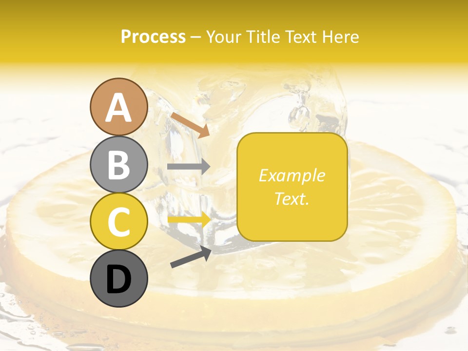 Leaf Drops Ingredient PowerPoint Template