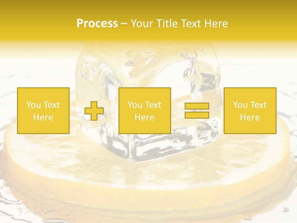 Leaf Drops Ingredient PowerPoint Template