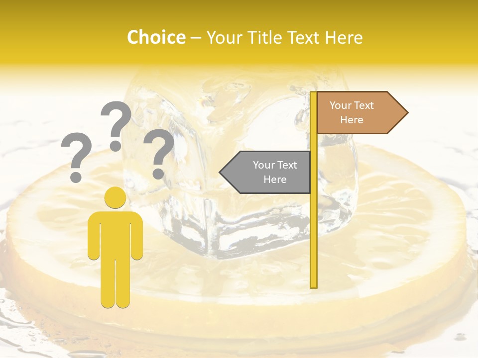 Leaf Drops Ingredient PowerPoint Template