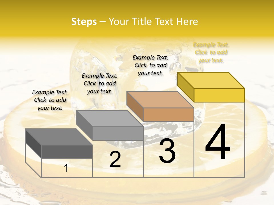 Leaf Drops Ingredient PowerPoint Template