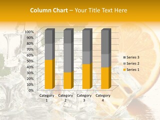 Orange Ice PowerPoint Template