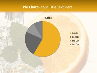 Juice Ingredient Dew PowerPoint Template