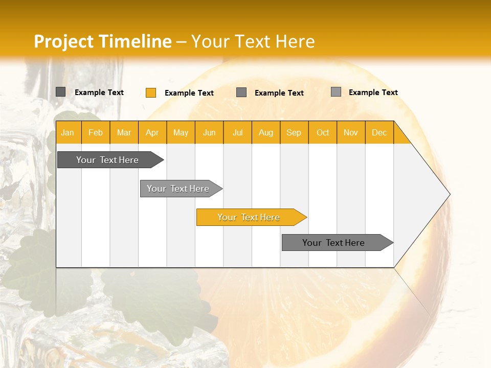 Juice Ingredient Dew PowerPoint Template