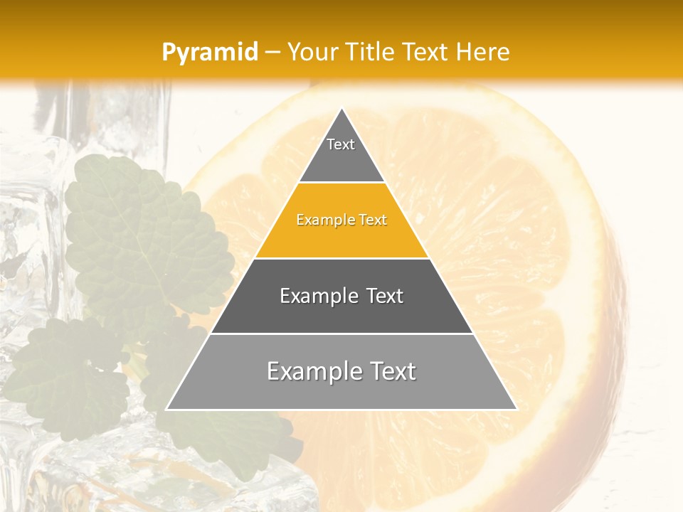 Juice Ingredient Dew PowerPoint Template