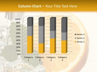 Juice Ingredient Dew PowerPoint Template