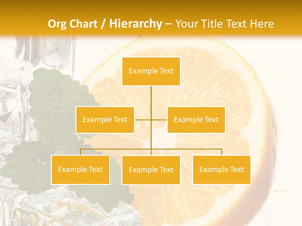 Juice Ingredient Dew PowerPoint Template
