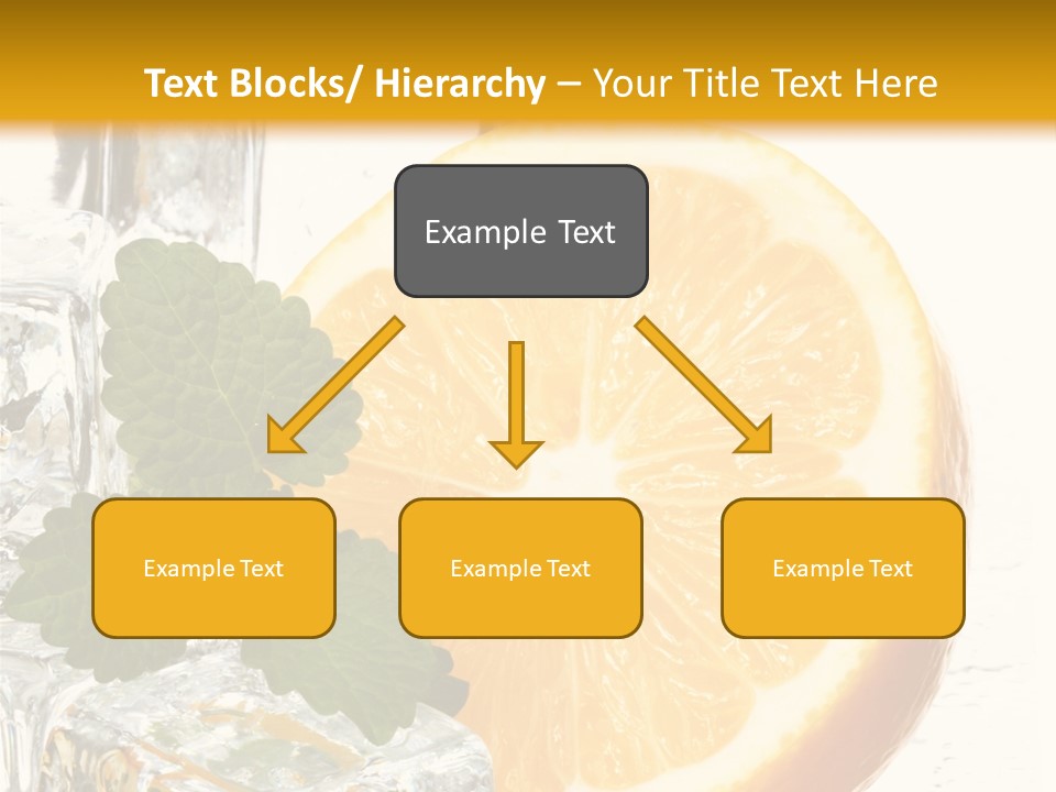 Juice Ingredient Dew PowerPoint Template
