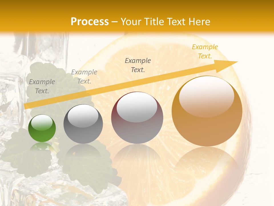 Juice Ingredient Dew PowerPoint Template