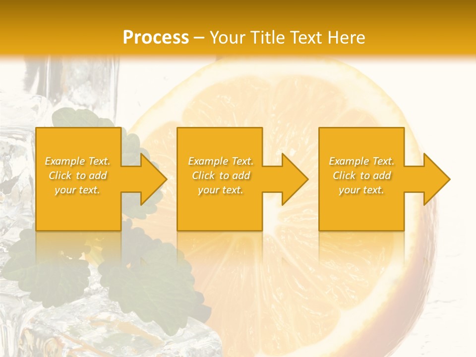 Juice Ingredient Dew PowerPoint Template