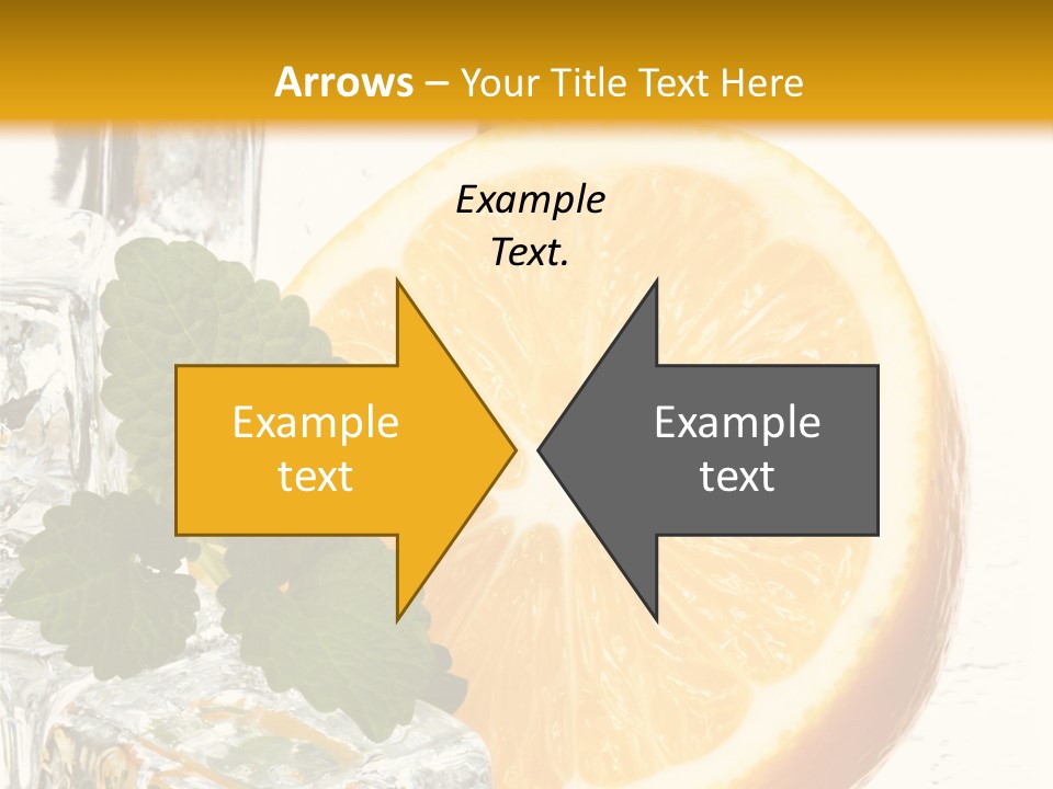 Juice Ingredient Dew PowerPoint Template