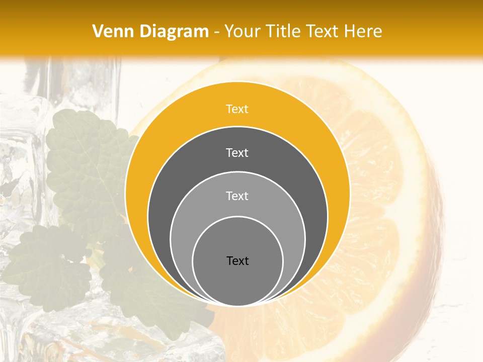Juice Ingredient Dew PowerPoint Template