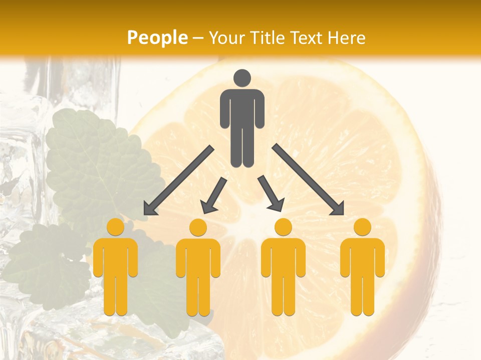 Juice Ingredient Dew PowerPoint Template