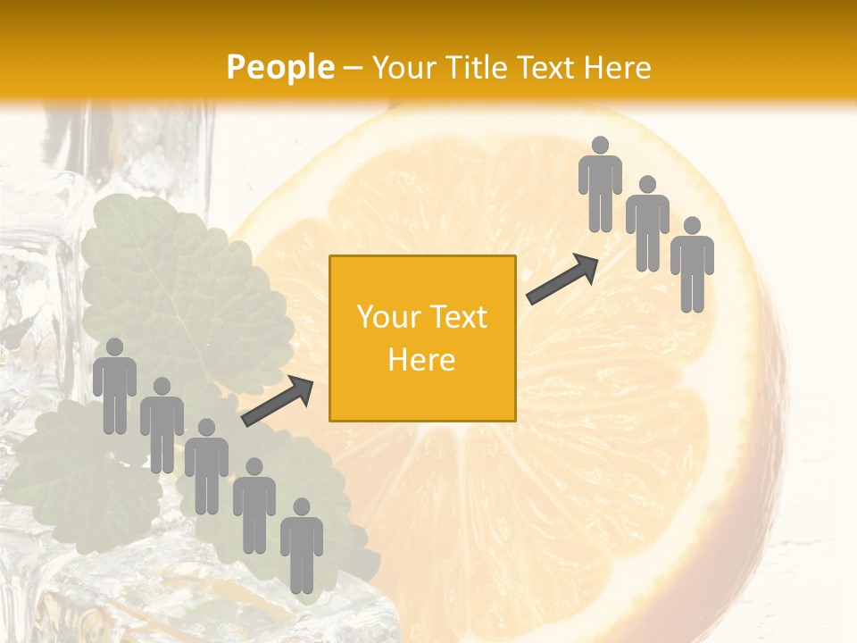 Juice Ingredient Dew PowerPoint Template