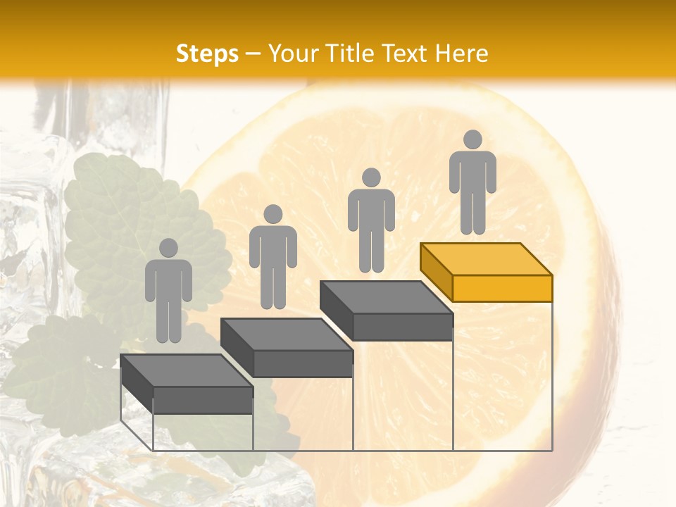 Juice Ingredient Dew PowerPoint Template