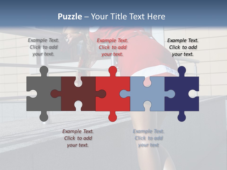 Portrait Expressive Contemporary PowerPoint Template