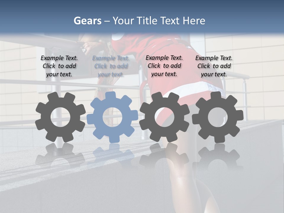 Portrait Expressive Contemporary PowerPoint Template