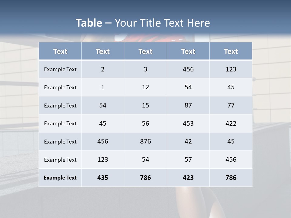 Portrait Expressive Contemporary PowerPoint Template