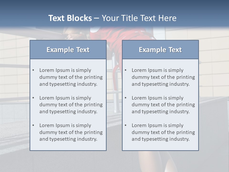 Portrait Expressive Contemporary PowerPoint Template