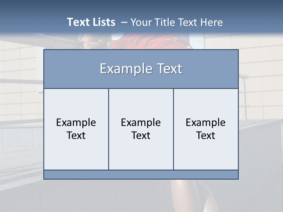 Portrait Expressive Contemporary PowerPoint Template